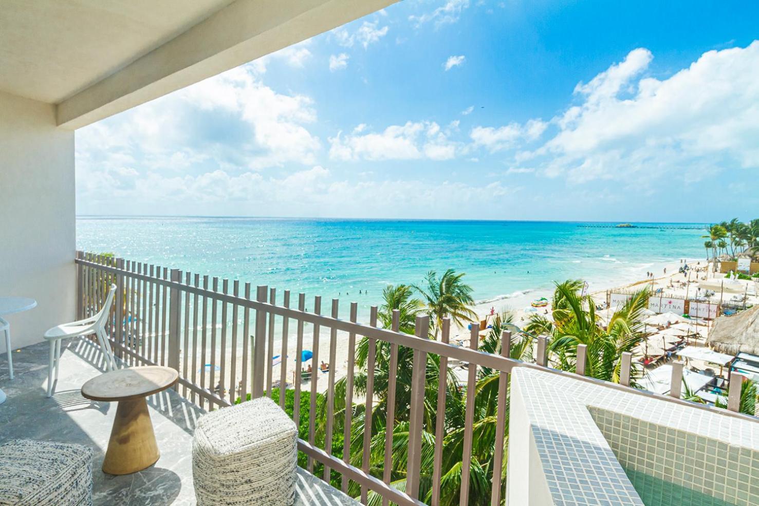 It Beach 302 Y 003 Primera Linea De Playa Beach Плая-дель-Кармен Экстерьер фото