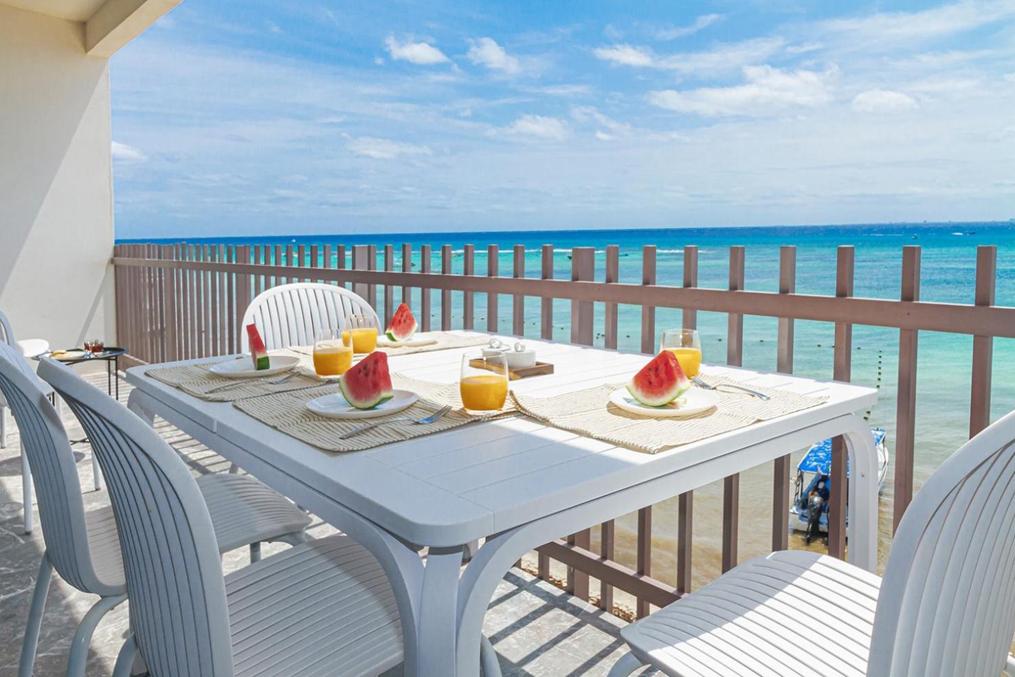 It Beach 302 Y 003 Primera Linea De Playa Beach Плая-дель-Кармен Экстерьер фото