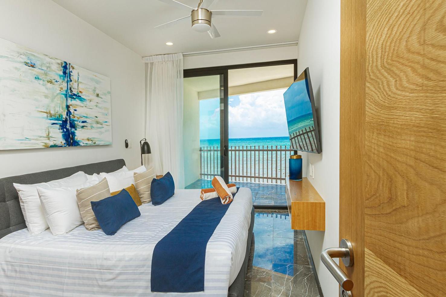 It Beach 302 Y 003 Primera Linea De Playa Beach Плая-дель-Кармен Экстерьер фото