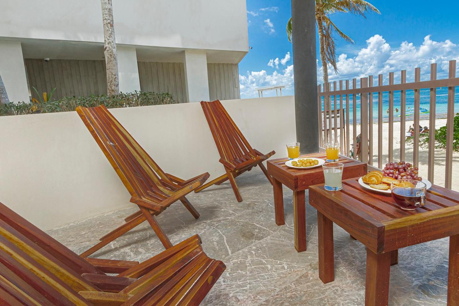 It Beach 302 Y 003 Primera Linea De Playa Beach Плая-дель-Кармен Экстерьер фото